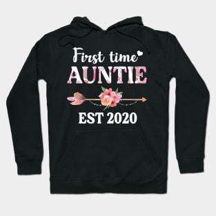 Promoted to Auntie Est 2020 Hoodie